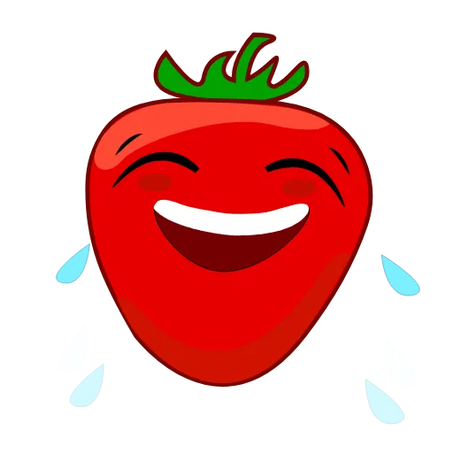 Стикерпак Strawberry для Telegram
