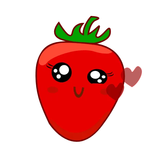 😘 Стикер «Strawberry» для Telegram