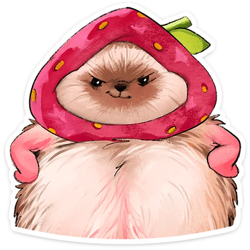 🍓 Стикер «Лёля» для Telegram