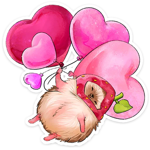 🍓 Стикер «Лёля» для Telegram