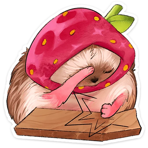 🍓 Стикер «Лёля» для Telegram