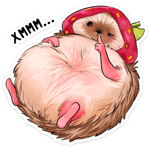🍓 Стикер «Лёля» для Telegram