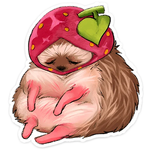 🍓 Стикер «Лёля» для Telegram