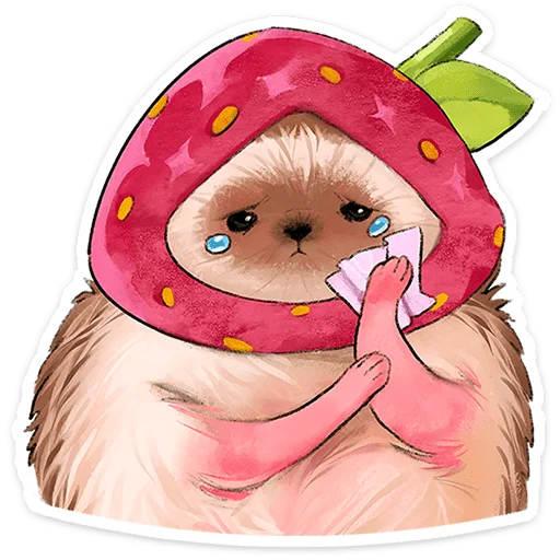 🍓 Стикер «Лёля» для Telegram