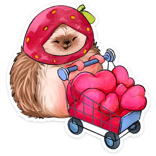 🍓 Стикер «Лёля» для Telegram