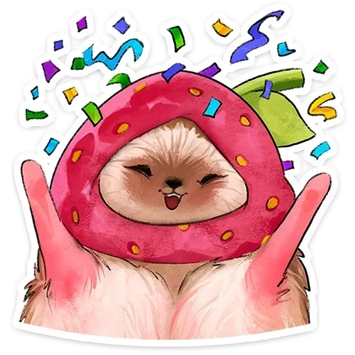 🥳 Стикер «Леля» для Telegram
