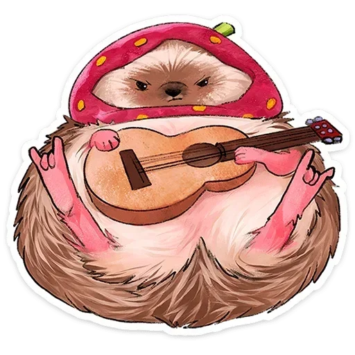 🎸 Стикер «Леля» для Telegram