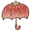 Стикер 22 Strawberry and rabbit