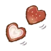 Стикер 10 Strawberry and rabbit