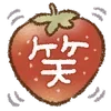 Стикер 31 Strawberry and rabbit