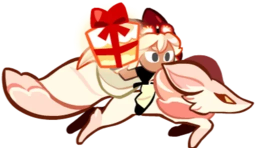 🍓 Стикер «Strawberry Cream Cookie!» для Telegram