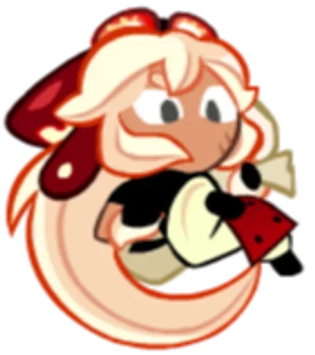 🍓 Стикер «Strawberry Cream Cookie!» для Telegram