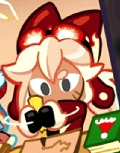 🍓 Стикер «Strawberry Cream Cookie!» для Telegram