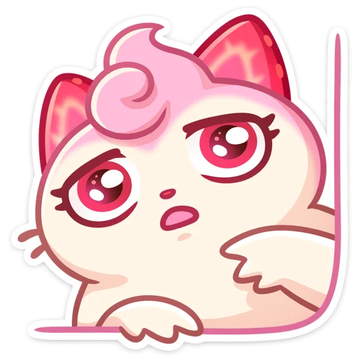 🥺 Стикер «Клубничка Душечка без надписей» для Telegram