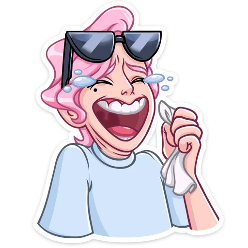 🏖 Стикер «Клубничный Роман» для Telegram