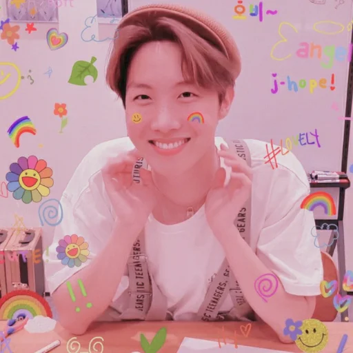 🍓 Стикер «bts jhope» для Telegram
