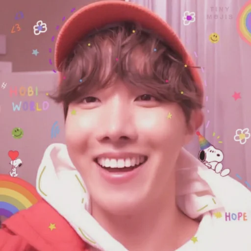 🍓 Стикер «bts jhope» для Telegram