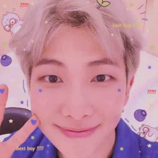 🍓 Стикер «Strawberry Namjoon» для Telegram