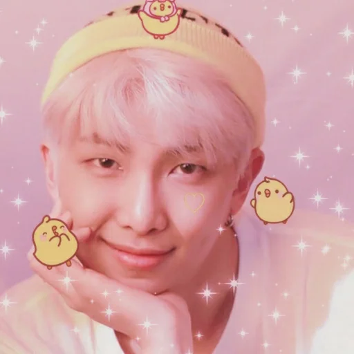 🍓 Стикер «Strawberry Namjoon» для Telegram