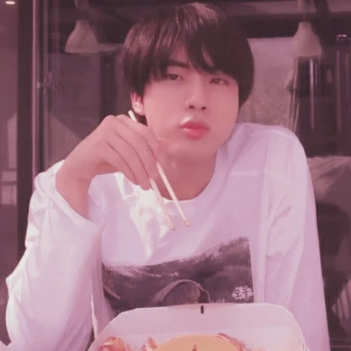🍓 Стикер «Strawberry Seokjin» для Telegram
