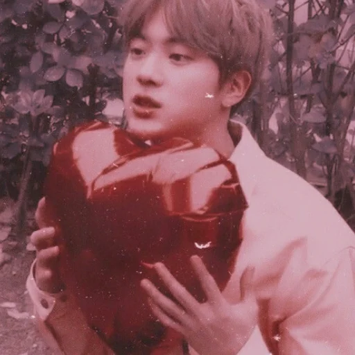 🍓 Стикер «Strawberry Seokjin» для Telegram