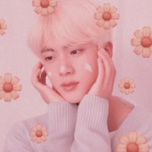 🍓 Стикер «Strawberry Seokjin» для Telegram