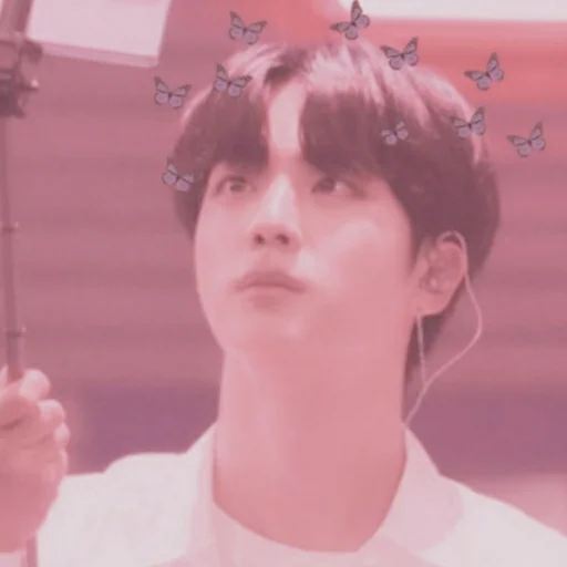 🍓 Стикер «Strawberry Seokjin» для Telegram