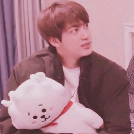 🍓 Стикер «Strawberry Seokjin» для Telegram