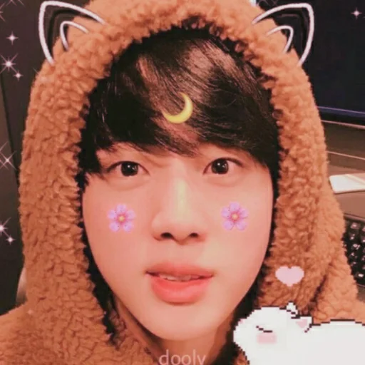 🍓 Стикер «Strawberry Seokjin» для Telegram