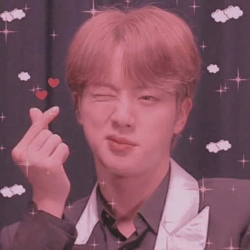 🍓 Стикер «Strawberry Seokjin» для Telegram