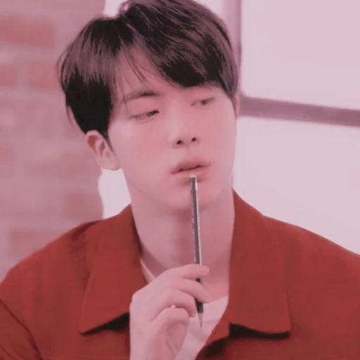 🍓 Стикер «Strawberry Seokjin» для Telegram