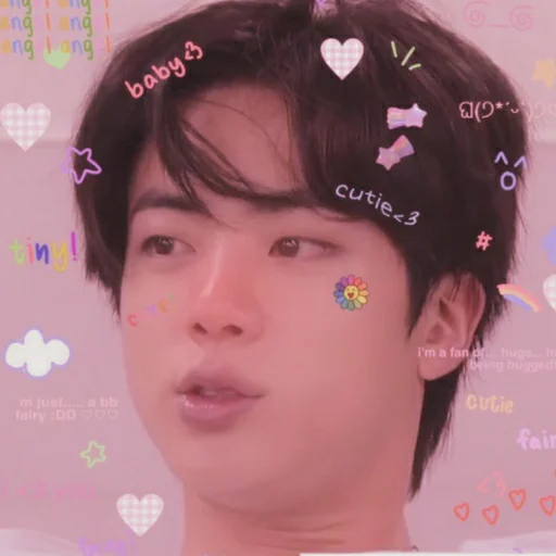 🍓 Стикер «Strawberry Seokjin» для Telegram