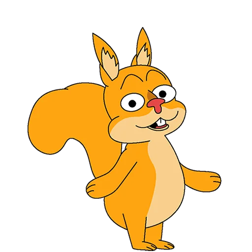🐿 Стикер «Клубника и Морж Без Текста» для Telegram