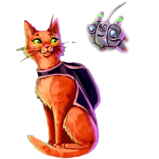 🐱 Стикер «Stray» для Telegram
