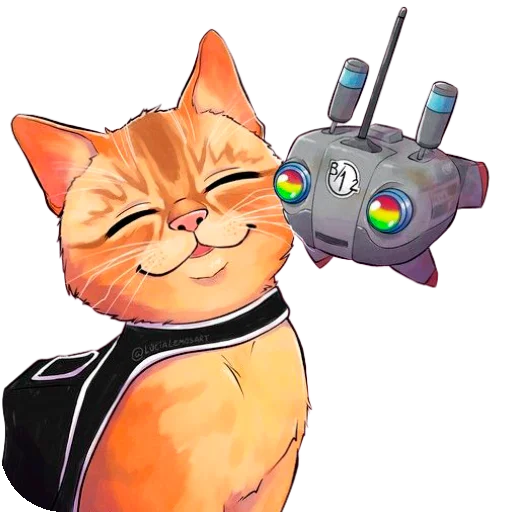 🐱 Стикер «Stray» для Telegram