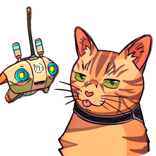 🐱 Стикер «Stray» для Telegram