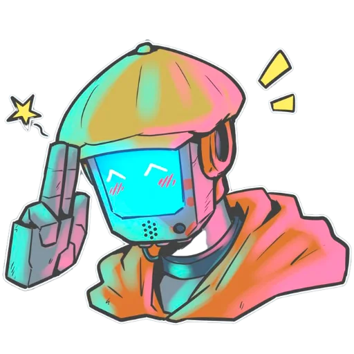 ☺ Стикер «Stray» для Telegram