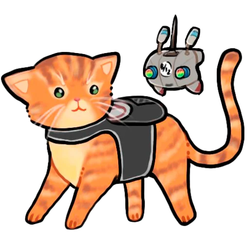 🐱 Стикер «Stray» для Telegram