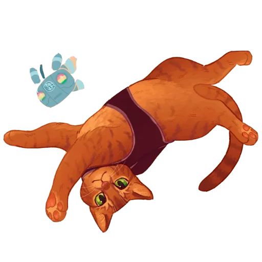 🙃 Стикер «Stray» для Telegram