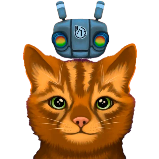 🐱 Стикер «Stray» для Telegram