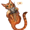🥰 Эмодзи «Stray» для Telegram