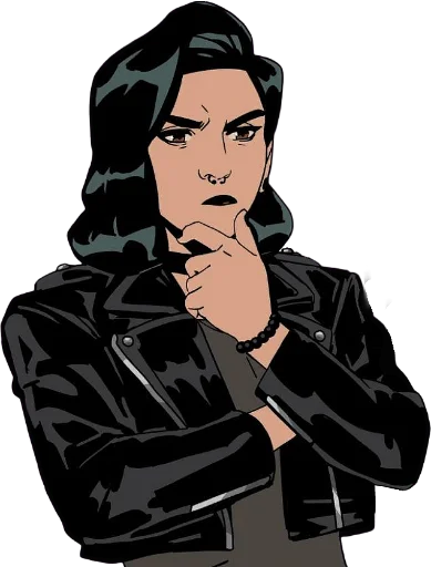 🤔 Стикер «Stray Gods» для Telegram