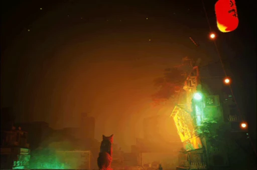 🌇 Стикер «Stray» для Telegram