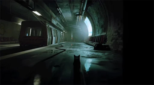 🚇 Стикер «Stray» для Telegram