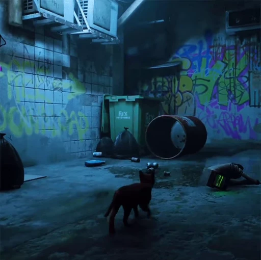 🙀 Стикер «Stray» для Telegram