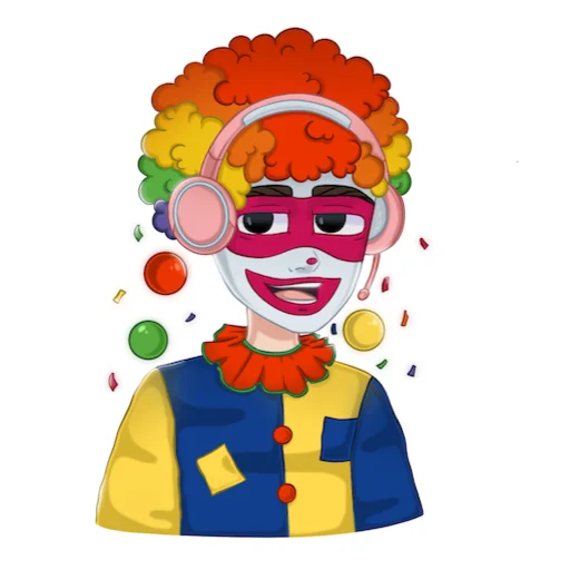 🤡 Стикер «STREAMERS» для Telegram