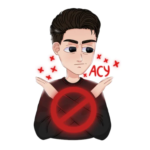 🚫 Стикер «STREAMERS» для Telegram
