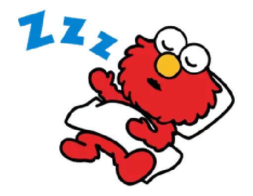 😴 Стикер «street sesame» для Telegram
