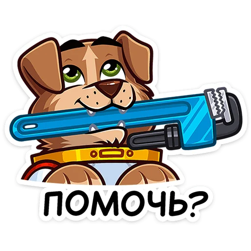 👩‍🚀 Стикер «Астропёс Стрелка» для Telegram