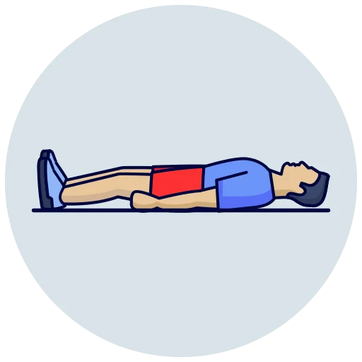 🧘‍♂ Стикер «Занимайся дома» для Telegram